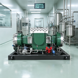 High Pressure Heavy Duty 220Bar Oil-Free AC Air Compressor Electric Motor